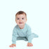 organic-footie-green-stripes-norani-baby - Sophia's Style -4